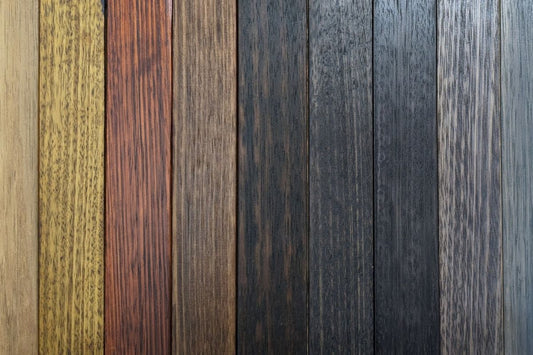 Timber frames colour change