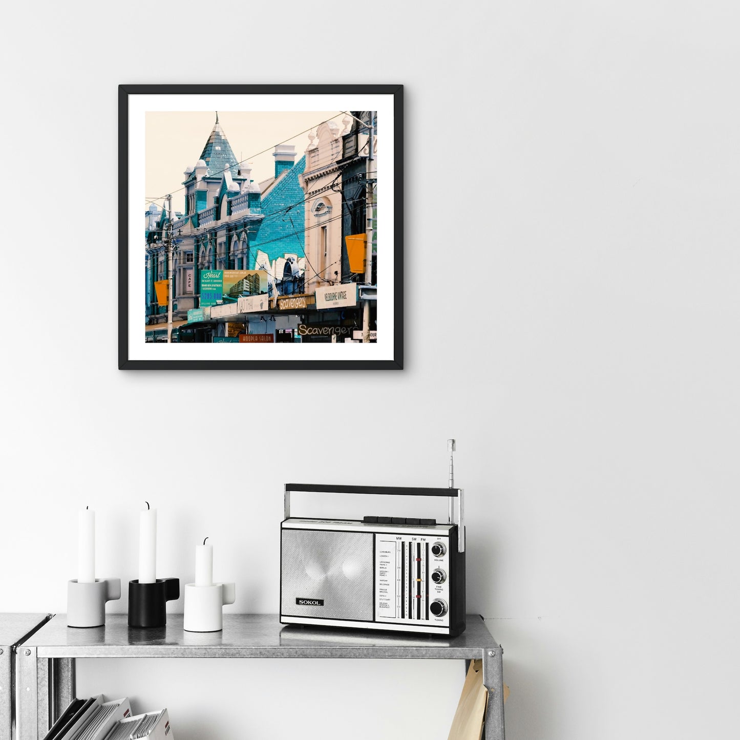 Print and Frame Handmade Tasmanian Oak Frame with border