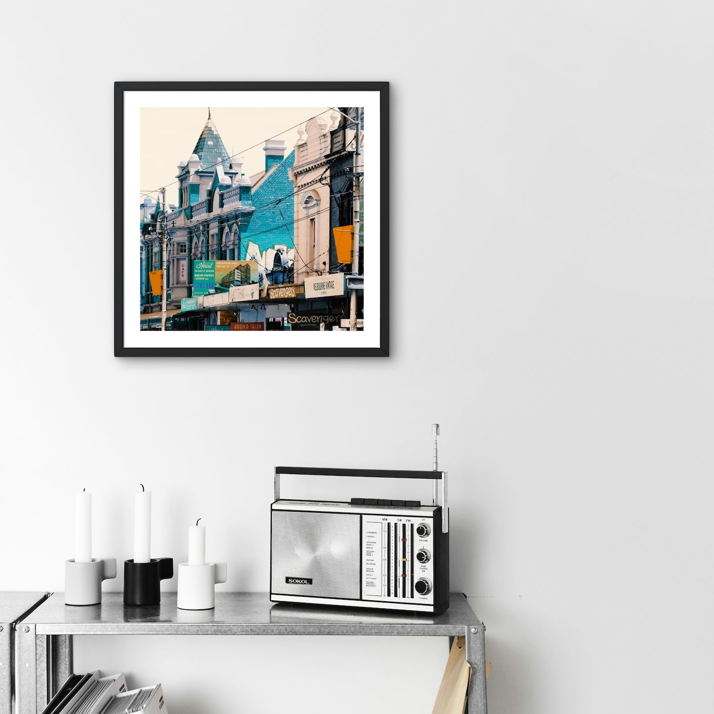 Print and Frame Handmade Tasmanian Oak Frame with border